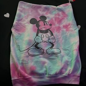 Disney tie dye sweater size S.